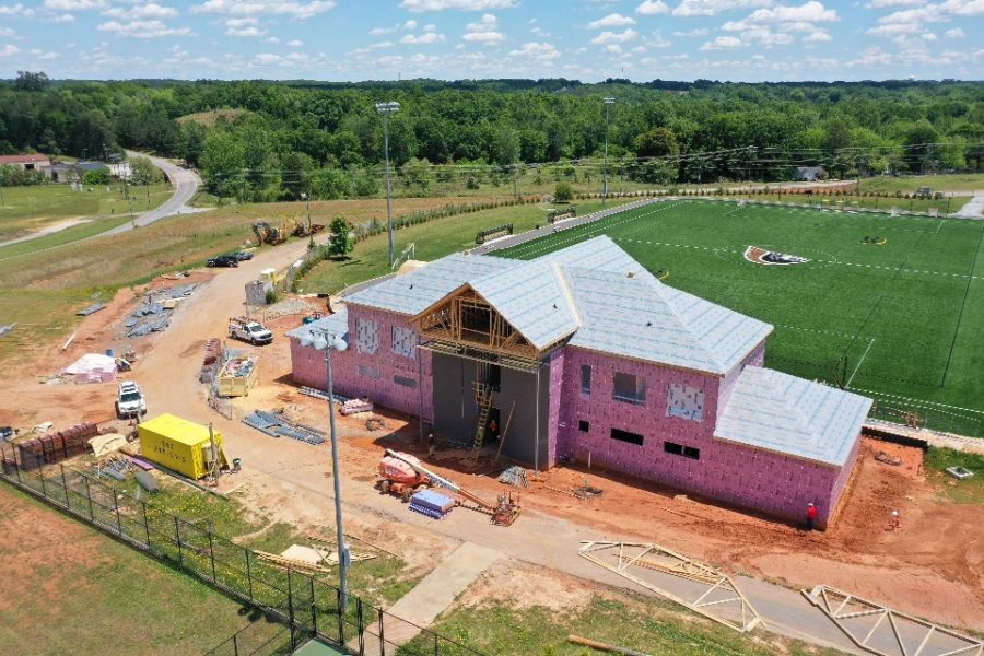 Customer Feature University’s Newest Build, Athletic Field House